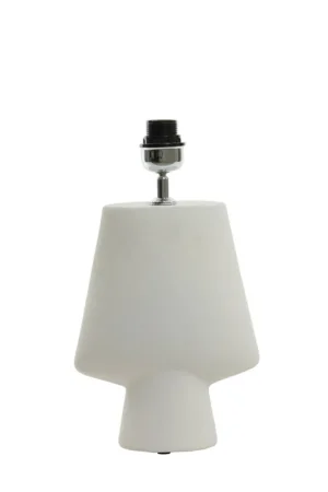Tijdelijk Beschikbaar Witte lampenvoet modern design Light & Living Ciara