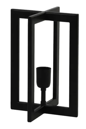 Moderne tafellamp zwart Light & Living Mace Aanbieding