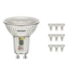 Voordeelpak 10x Noxion LED Spot GU10 PAR16 4W 400lm 36D - 840 Koel Wit | Vervangt 50W Betrouwbaar