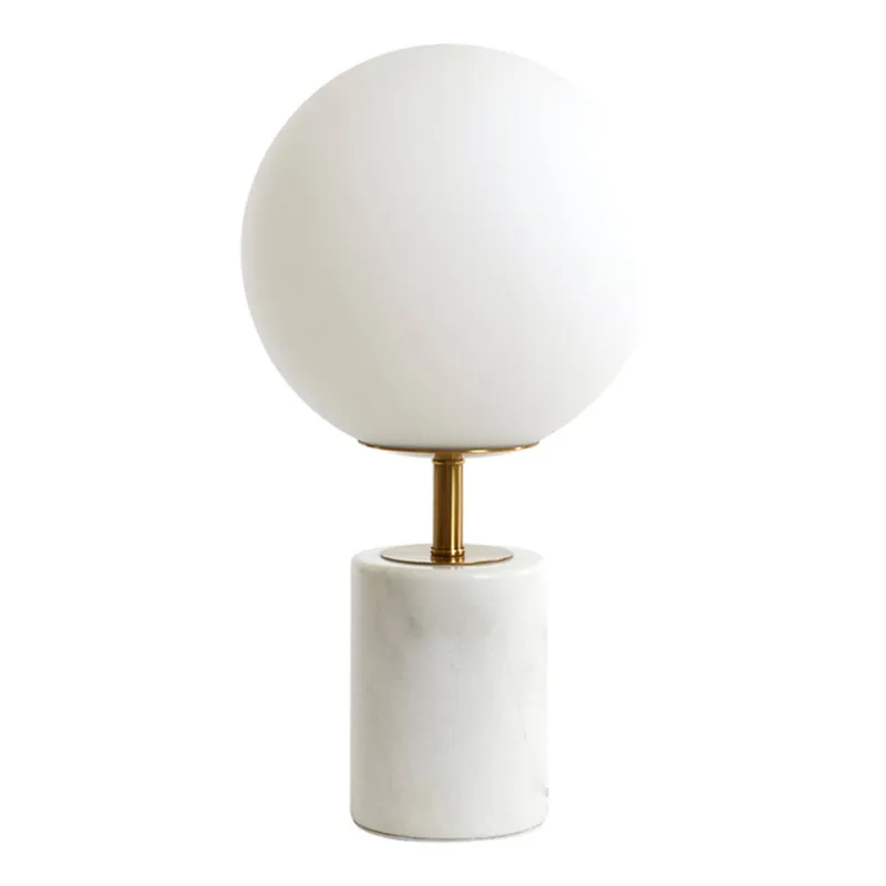 Op = Op Klassieke tafellamp witte bol Light & Living Medina