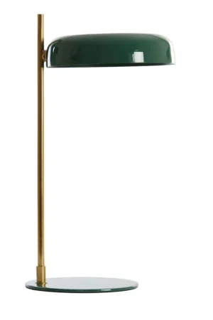 Voordeelprijs Vintage design groene bureaulamp Light & Living Maleka