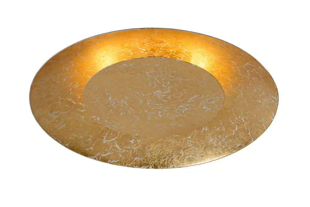 Favoriet Lucide FOSKAL – Plafonnière – Ø 34,5 cm – LED – 1x12W 2700K – Messing