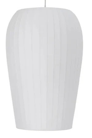 Merkproduct Moderne ovale witte hanglamp Light & Living Axel