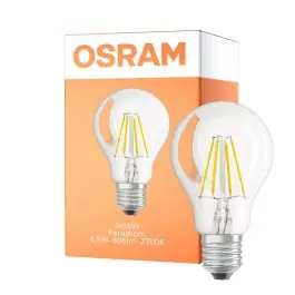 Osram Parathom Retrofit Classic LED E27 Kogel Filament Helder 6.5W 806lm - 827 Zeer Warm Wit | Vervangt 60W Favoriet