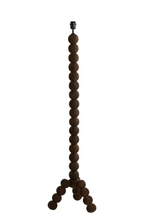 Aanbieding Houten lampvoet bolvormig Light & Living Veglio