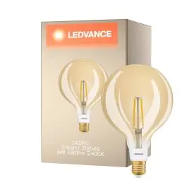 Bestel Nu Ledvance Smart+ Zigbee E27 Globe Classic Filament Goud 6W 680lm - 825 Zeer Warm Wit | Dimbaar - Vervangt 50W