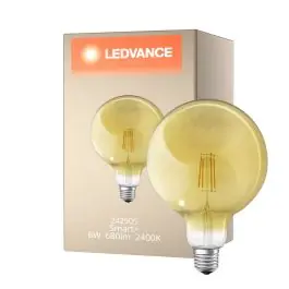Bestseller Ledvance Smart+ Wifi E27 Globe Classic Filament Goud 6W 680lm - 825 Zeer Warm Wit | Dimbaar - Vervangt 60W