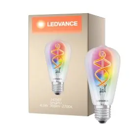 Bestseller Ledvance Smart+ Wifi E27 Edison Classic Filament 4.5W 300lm - 827 Zeer Warm Wit | RGBW - Vervangt 30W