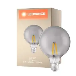 Beperkte Voorraad Ledvance Smart+ Wifi E27 Globe Classic Filament Smoky 6W 540lm - 825 Zeer Warm Wit | Dimbaar - Vervangt 50W