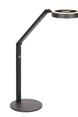 Metalen zwarte tafellamp modern Steinhauer Ringlux Bestseller