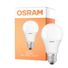 Tijdelijk Beschikbaar Osram Retrofit LED E27 Peer Filament Mat 9W 806lm - RGBW 827 Zeer Warm Wit | Dimbaar - Vervangt 60W