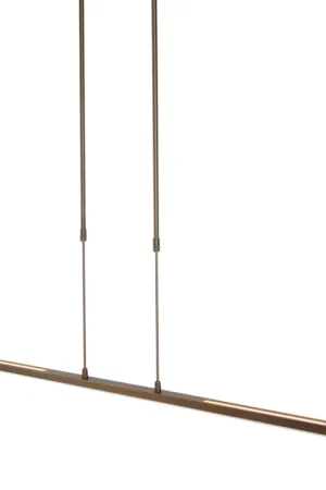 Hete Deal Lange bronzen eettafellamp LED Steinhauer Zelena led