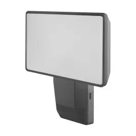 Betaalbaar Ledvance LED Floodlight Endura Zwart 27W 3000lm 100D - 840 Koel Wit | IP55 - Bewegings- en lichtsensor - Symmetrisch