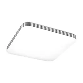 Ledvance LED Bulkhead Orbis Vierkant 430 Wit 50W 3700lm - 830 Warm Wit | 430x430mm - IP20 - Click - Bewegings- en lichtsensor Direct Beschikbaar