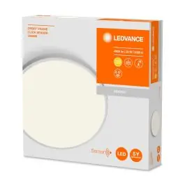 Ledvance LED Bulkhead Orbis Frame 24W 1320lm - 830 Warm Wit | 335mm - IP20 - Click - Bewegings- en lichtsensor Op = Op