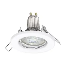 Ledvance LED Downlight Inbouw Wit GU10 3x2.6W 230lm 36D - 827 Zeer Warm Wit | Set van 3 Koopje