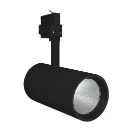 Aanbieding Ledvance LED Railspot D95 Zwart 55W 4000lm 24D - 930 Warm Wit | Beste Kleurweergave