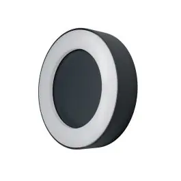 Weekendaanbieding Ledvance LED Wandlamp Endura Stijl Ring Donker Grijs 13.5W 480lm - 830 Warm Wit