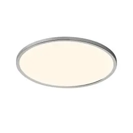 Speciale Aanbieding Nordlux LED Plafondlamp Oja 42 Wit en Chroom 19W 2100lm - 830-840 CCT | 430mm - IP54 - Nachtmodus
