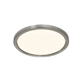 Nordlux LED Plafondlamp Oja 29 Zilver 14.5W 1600lm 120D - 830-840 CCT | Night Mode - IP20 Laatste Kans