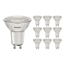 Seizoensaanbieding Voordeelpak 10x Noxion PerfectColor LED Spot GU10 PAR16 3W 230lm 36D - 927 Zeer Warm Wit | Beste Kleurweergave - Dimbaar - Vervangt 35W