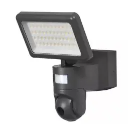 Voordeelprijs Ledvance Smart+ WiFi LED Floodlight Buitenverlichting Donker Grijs 23W 2000lm - 830 Warm Wit | Camera - Afstandsbediening - Bewegings- en lichtsensor