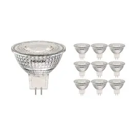 Voordeelpak 10x Noxion LED Spot GU5.3 MR16 7.5W 621lm 60D - 830 Warm Wit | Dimbaar - Vervangt 50W Direct Verzonden