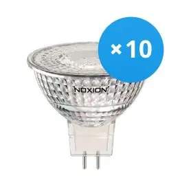 Beste Prijs Voordeelpak 10x Noxion LED Spot GU5.3 MR16 4.4W 345lm 60D - 830 Warm Wit | Dimbaar - Vervangt 35W