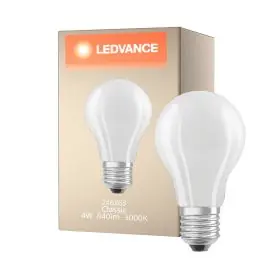 Ledvance Classic LED E27 Peer Mat 4W 840lm - 830 Warm Wit | Vervangt 6W Betaalbaar