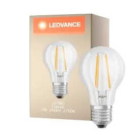 Beperkt Aanbod Ledvance Classic LED E27 Peer Filament Helder 7W 806lm - 827 Zeer Warm Wit | Dimbaar - Vervangt 60W