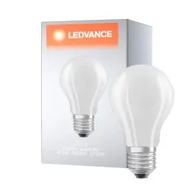 Tijdelijk Beschikbaar Ledvance Classic Superior LED Lamp E27 Peer Filament Mat 4.3W 806lm - 827 Zeer Warm Wit | Dimbaar - Vervangt 60W
