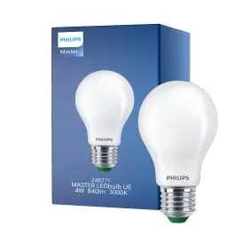 Philips MASTER LED Lamp Ultra Efficient E27 Peer Mat 4W 840lm - 830 Warm Wit | Vervangt 60W Betaalbaar