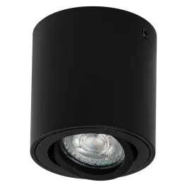Ledvance Surface Spot Rond Zwart| 80mm - Geschikt voor GU10 Korting