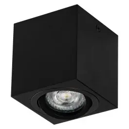 Gratis Verzending Ledvance Surface Spot Vierkant Zwart| 80mmx80mm - Geschikt Voor GU10