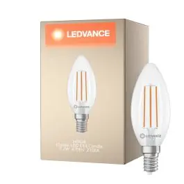 Alleen Vandaag Ledvance Classic LED E14 Kaars Filament Helder 2.2W 470lm - 827 Zeer Warm Wit | Vervangt 40W