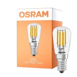 Fabrieksprijs Osram LED Special E14 Tubular Lamp T26 Filament Helder 2.8W 250lm - 827 Zeer Warm Wit | Vervangt 25W