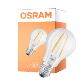 Osram LED Superstar E27 Peer Filament Helder 5.8W 806lm - 927 Zeer Warm Wit | Beste Kleurweergave - Dimbaar - Vervangt 60W Populair