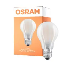 Alleen Vandaag Osram Classic LED E27 Peer Filament Mat 11W 1521lm - 840 Koel Wit | Vervangt 100W