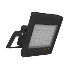 Ledvance LED Floodlight High Mast Aluminium Zwart 280W 42000lm 90D - 757 Koel Wit | IP66 - Symmetrisch - Excl. Driver Laatste Kans