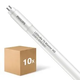 Bestel Nu Voordeelpak 10x Philips LED Buis T5 MASTER (Mains AC) High Output 26W 3900lm - 840 Koel Wit | 145cm - Vervangt 49W