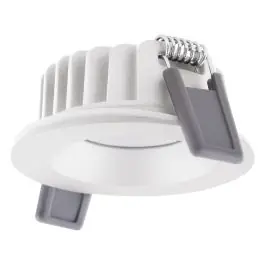 Voordeelpak 4x Ledvance LED Spot Air Fix Aluminium Wit 6W 510lm 36D - 930 Warm Wit | Zaagmaat 68mm - IP65 - Beste Kleurweergave - Dimbaar Voordeelprijs