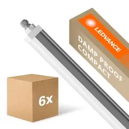 Voordeelpak 6x Ledvance LED Waterdichte Montagebalk Vochtbestendig Compact 55W 6700lm - 865 | 150cm Koop Online
