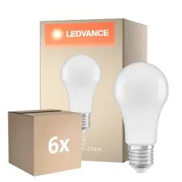 Voordeelpak 6x Ledvance Classic LED E27 Peer Mat 14W 1521lm - 827 Zeer Warm Wit | Dimbaar - Vervangt 100W Favoriet