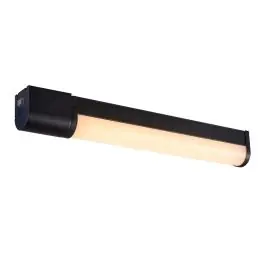 Nordlux Malaika 49 Wandlamp Aluminium Zwart 6W 540lm - 830 Warm Wit | IP44 Betrouwbaar