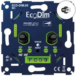 Beste Prijs EcoDim.05 LED Dimmer Wifi DUO 0-100W (RC)