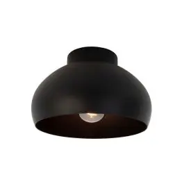 Tijdelijk Beschikbaar Eglo Plafondlamp Mogano 2 Staal Zwart | Geschikt voor E27