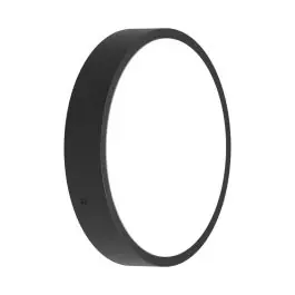 Ledvance Bulkhead Rond Nood UV-Resistant Zwart 12W 1230lm - 840 Koel Wit | IP65 Betrouwbaar