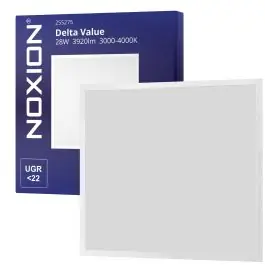 Noxion LED Paneel Delta Value V5 28W 3920lm - 830-840 CCT | 60x60cm - UGR<22 - Backlit - TRIAC Dimbaar Koop Vandaag