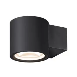 Exclusieve Aanbieding SLV Oculus Phase Wandlamp Aluminium Zwart 8.5W 570lm - 920-930 Dim To Warm | Beste Kleurweergave - Dimbaar