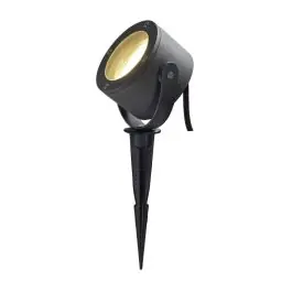 Exclusieve Aanbieding SLV Sitra Aarde 360 Prikspot Aluminium Grijs | Buitenverlichting - IP44 - Geschikt voor 1x GX53